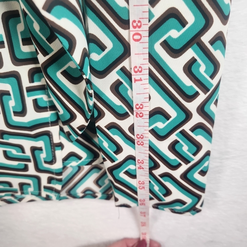 Women's INTEMPO Short Sleeve Faux Wrap Dress. NWT - Picture 11 of 11